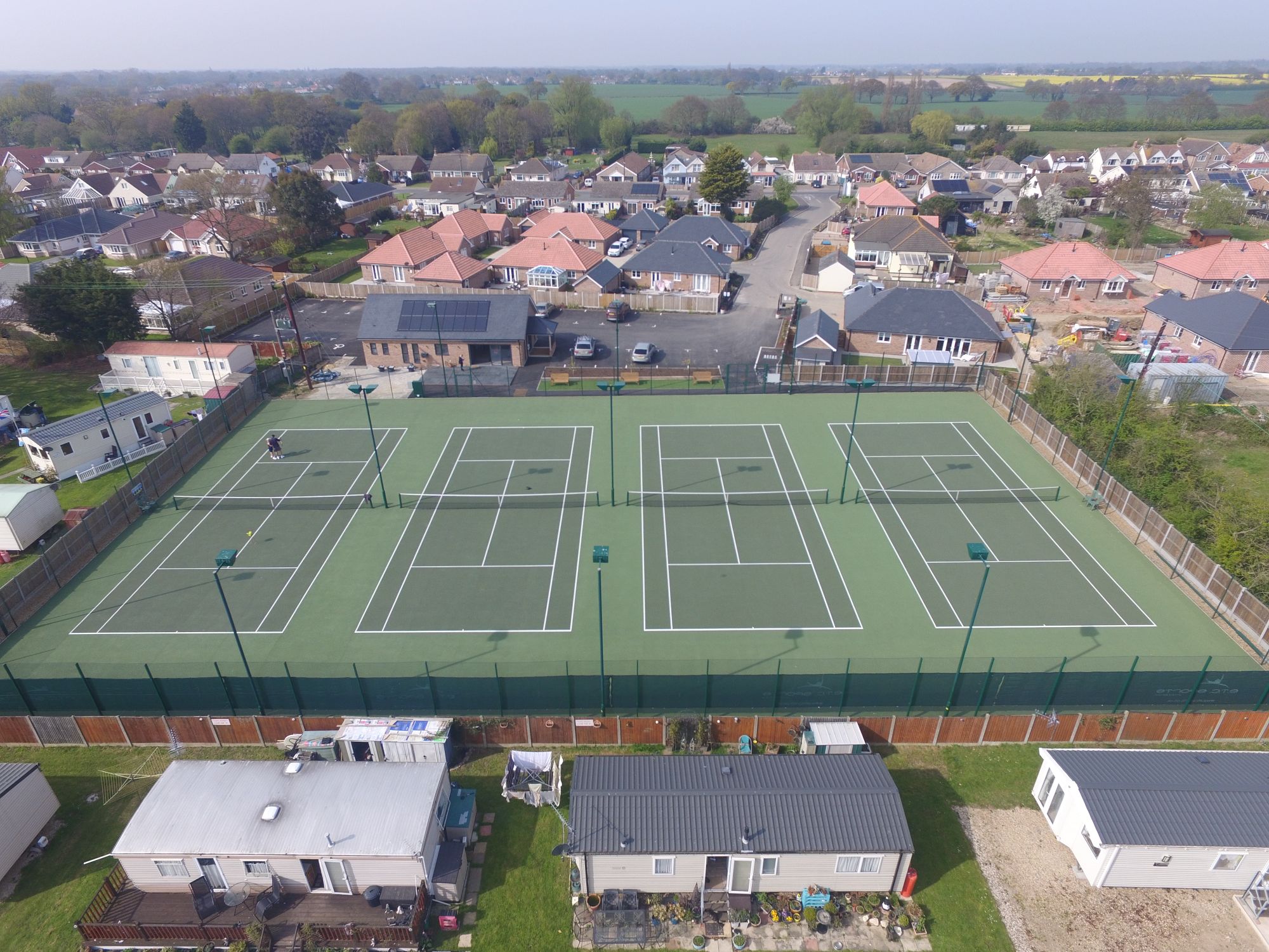 Professional, affordable tennis court construction from ETC Sports Surfaces.
