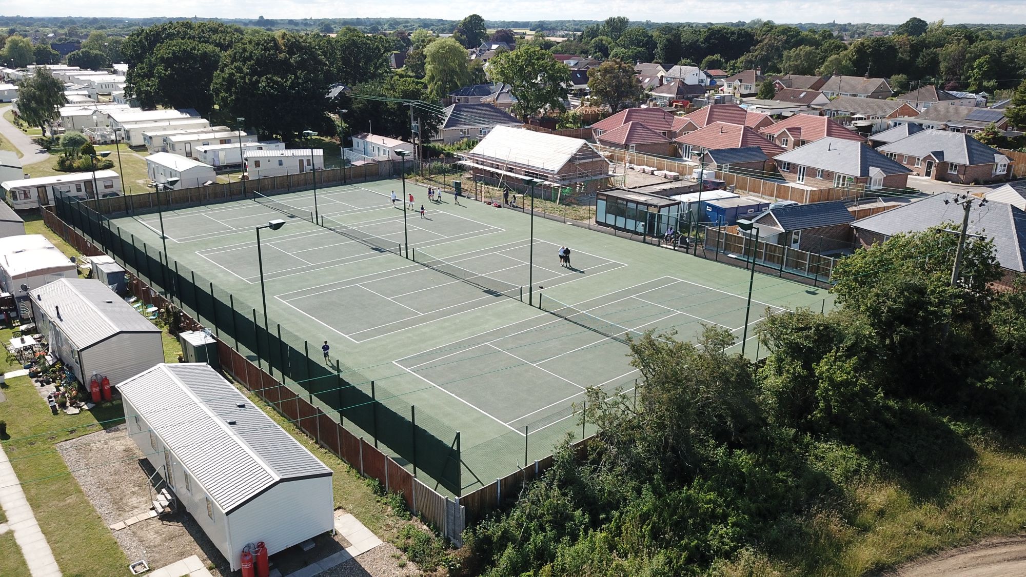 This major tennis club upgrade is leading the way with eco-friendly tennis court floodlights and a clubhouse powered by renewable energy