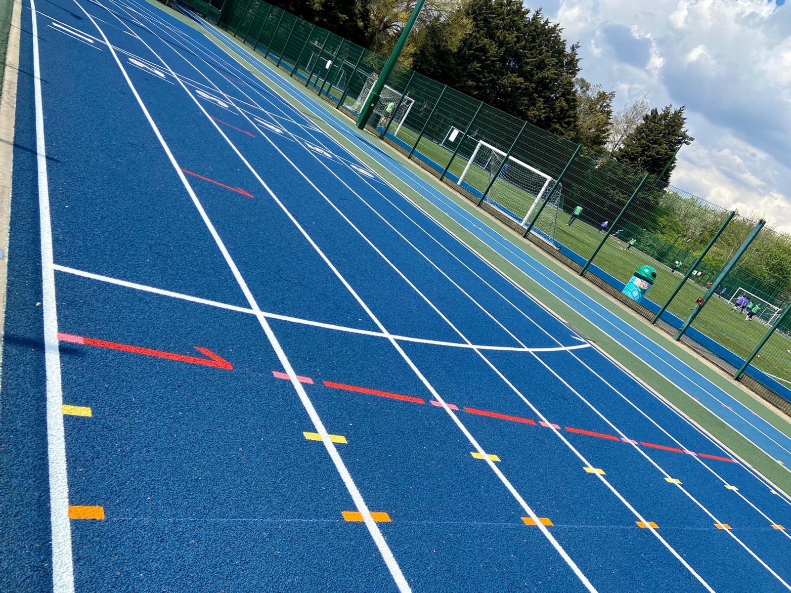 ETC Sports Surfaces Ltd had to sensitively manage laying the new running track surface adjacent to a 3G pitch in constant use by the public.