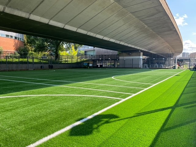 ETC Sports Surfaces recently resurfaced three football pitch constructions at Westminster Academy London.